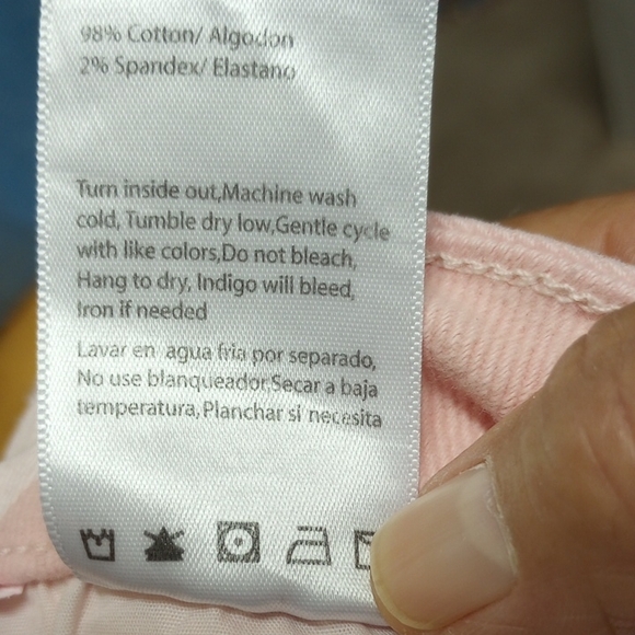 Pink Star Straight Leg Jeans - Picture 6 of 9